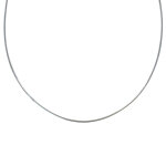 Chaine argent 925 omga semi rigide 1mm