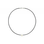 Collier la perle blanche des poulettes - classics - noir Collier la perle blanche des poulettes - classics - noir