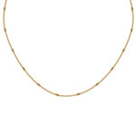 Les poulettes bijoux - collier plaqu� or vingt m�dailles soleil