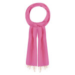 Les poulettes bijoux - echarpe 100% voile de coton - fuchsia