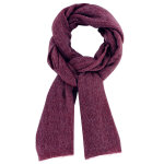 Echarpe laine et cachemire classics et colors - rouge profond