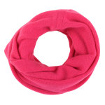 Les poulettes bijoux - echarpe tube 100% cachemire 4 fils volume colors - fuchsia