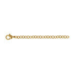 Les poulettes bijoux - extension de chaine plaqu� or 3 microns 6cm