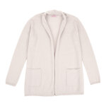 Gilet col châle 100% cachemire 2 fils - beige - taille m Gilet col châle 100% cachemire 2 fils - beige - taille m