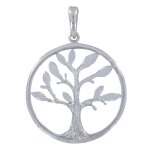 Les poulettes bijoux - pendentif en argent 925 arbre de la vie