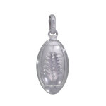 Pendentif argent 925 ballon de rugby