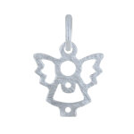 Les poulettes bijoux - pendentif argent 925 petit ange ajour�