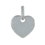 Pendentif argent 925 petit coeur