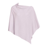 Poncho 100% cachemire 2 fils classics - rose Poncho 100% cachemire 2 fils classics - rose