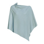 Poncho 100% cachemire 2 fils colors - vert Poncho 100% cachemire 2 fils colors - vert