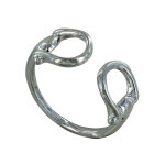 Les poulettes bijoux - bague argent mors - taille 56