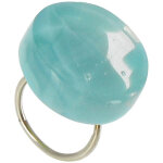 Les poulettes bijoux - bague p�te de verre bonbons - classics - bleu