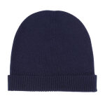 Les poulettes bijoux - bonnet iconic 100% cachemire 4 fils classics - bleu navy
