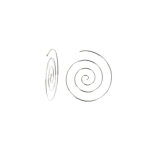 Les poulettes bijoux - boucles d'oreilles argent 925 escargot