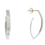 Les poulettes bijoux - boucles d'oreilles argent amphores