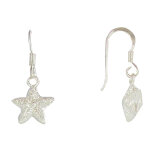 Les poulettes bijoux - boucles d'oreilles argent etoiles