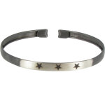 Les poulettes bijoux - bracelet argent 3 etoiles