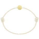 Les poulettes bijoux - bracelet la perle en or 18 k diamant�e des poulettes - classi