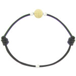 Les poulettes bijoux - bracelet la perle en or 18 k diamant�e des poulettes - classi