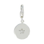 Les poulettes bijoux - charms argent 925 m�daille et strass