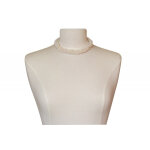 Les poulettes bijoux - collier de perles de culture torsades ivoire