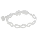 Les poulettes bijoux - cruciani bracelet dentelle infini blanc