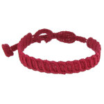 Les poulettes bijoux - cruciani bracelet homme dentelle mariano rouge