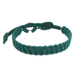 Les poulettes bijoux - cruciani bracelet homme dentelle mariano vert fonc�