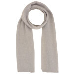 Les poulettes bijoux - echarpe 100% cachemire 4 fils 172 cm x 29cm classics - gris c