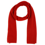 Les poulettes bijoux - echarpe 100% cachemire 4 fils 172 cm x 29cm classics - rouge