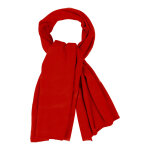 Les poulettes bijoux - echarpe large 100% cachemire 2 fils - rouge