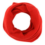 Les poulettes bijoux - echarpe tube 100% cachemire 4 fils volume classics - rouge pr