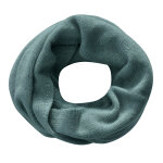 Les poulettes bijoux - echarpe tube 100% cachemire 4 fils volume classics - vert