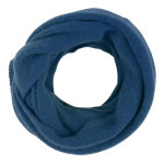 Les poulettes bijoux - echarpe tube 100% cachemire 4 fils volume colors - bleu navy
