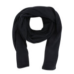 Les poulettes bijoux - etole 100 % cachemire 2 fils classics - noir