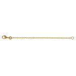 Les poulettes bijoux - extension de chaine plaqu� or 3 microns 10cm