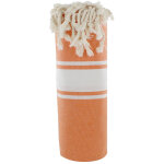 Les poulettes bijoux - fouta drap plage et hammam coton couleur orange
