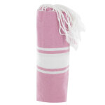 Les poulettes bijoux - fouta drap plage et hammam coton couleur rose