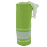 Les poulettes bijoux - fouta drap plage et hammam coton couleur vert citron