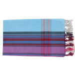 Les poulettes bijoux - kikoy par�o bleu ciel ray� lilas