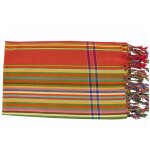 Les poulettes bijoux - kikoy par�o ray� rouge et orange