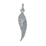 Les poulettes bijoux pendentif argent 925 aile de cupidon