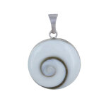 Les poulettes bijoux - pendentif argent 925 grand oeil de sainte lucie