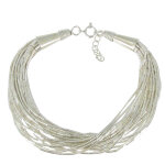Les poulettes bijoux v bracelet fils tubes d'argent