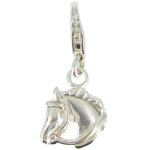 Les poulettes bijoux - v charms argent 925 - t�te de cheval