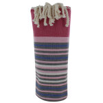 Les poulettes bijoux v fouta drap plage et hammam coton fuchsia ray� rose gris bleu