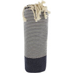 Les poulettes bijoux - v fouta drap plage et hammam coton nid d'abeille couleur bleu