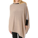 Les poulettes bijoux - v poncho 100% cachemire 2 fils liser� point de croix classics