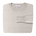 Les poulettes bijoux - pull parfait en cachemire col rond taille unique - beige