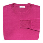 Pull parfait en cachemire col rond taille unique - fuchsia Pull parfait en cachemire col rond taille unique - fuchsia